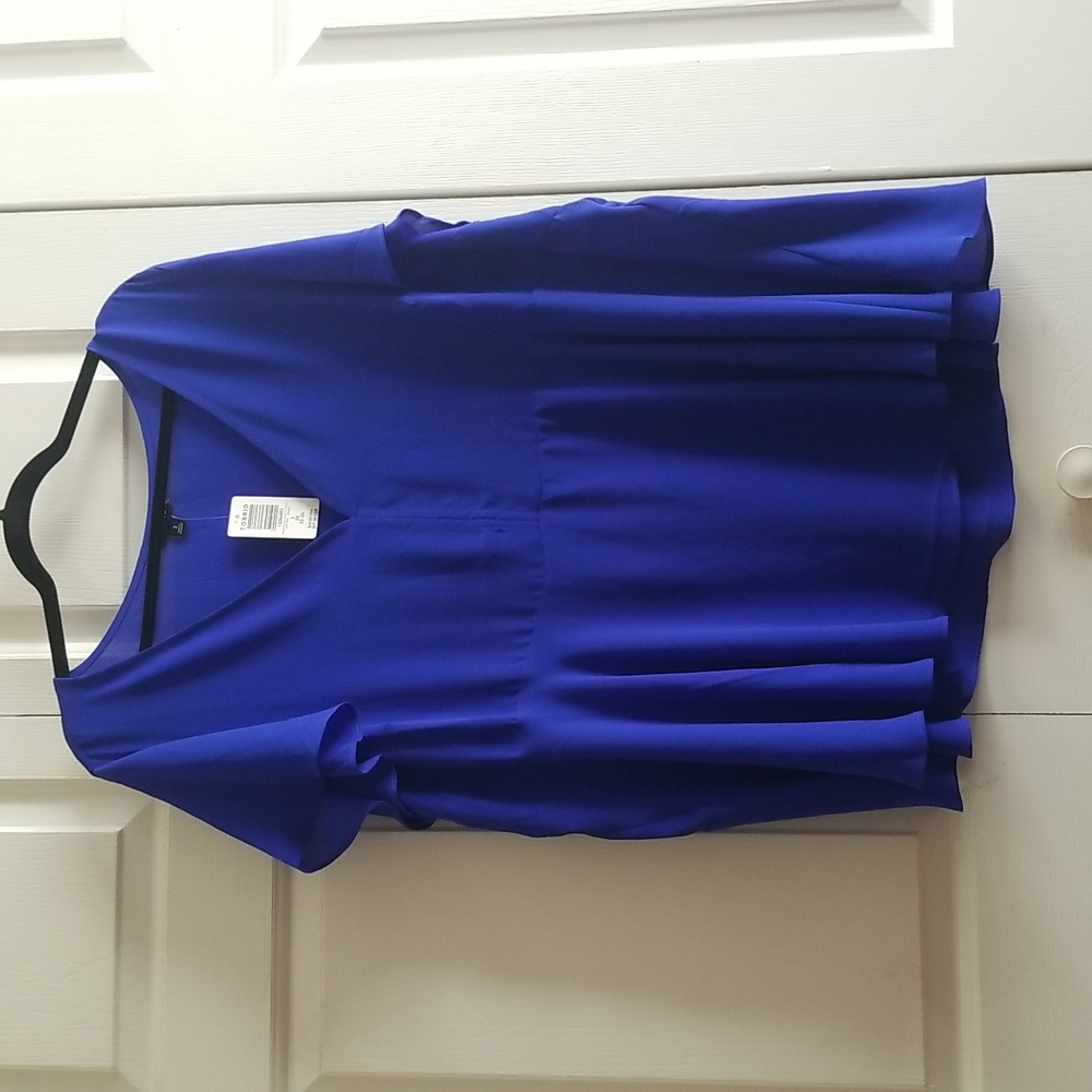 Torrid blue top
